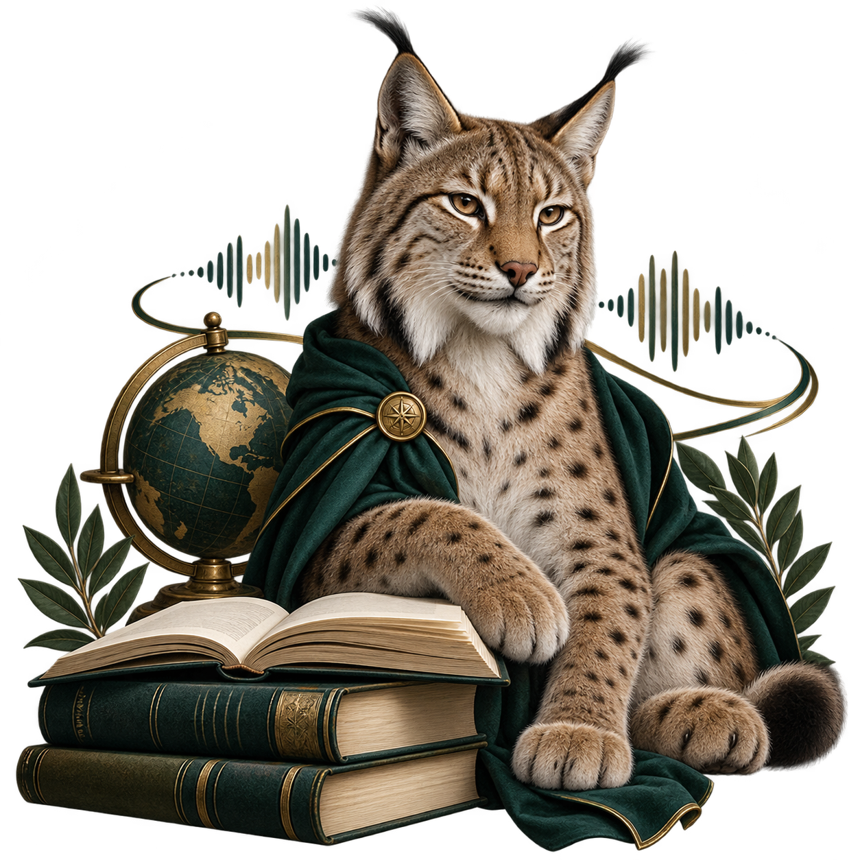Mascote de Inglês: Lince
