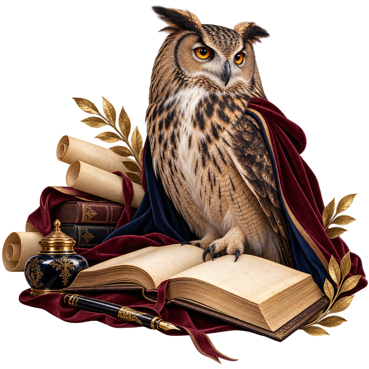 Mascote de Língua e Literatura Portuguesa: Mocho