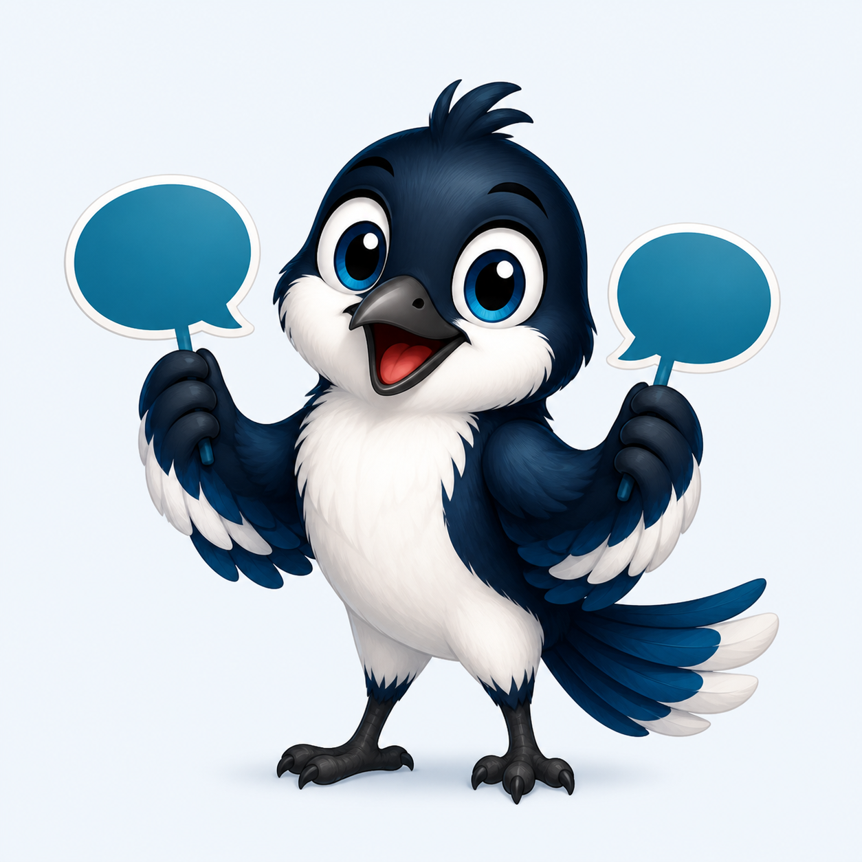Mascote de Português Língua Não Materna